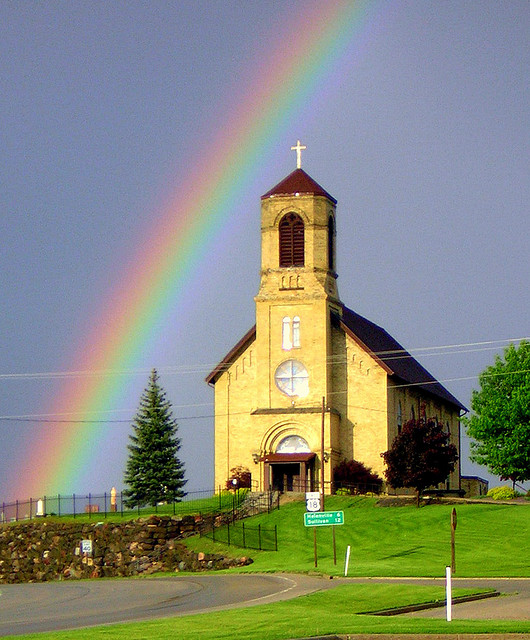 Rainbow @ St. Coletta's Church
