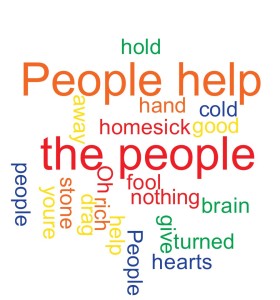 "People help the people"