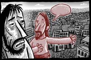 Jesus' Temptation At the Mountain