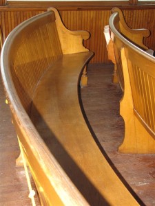 Curved Pews