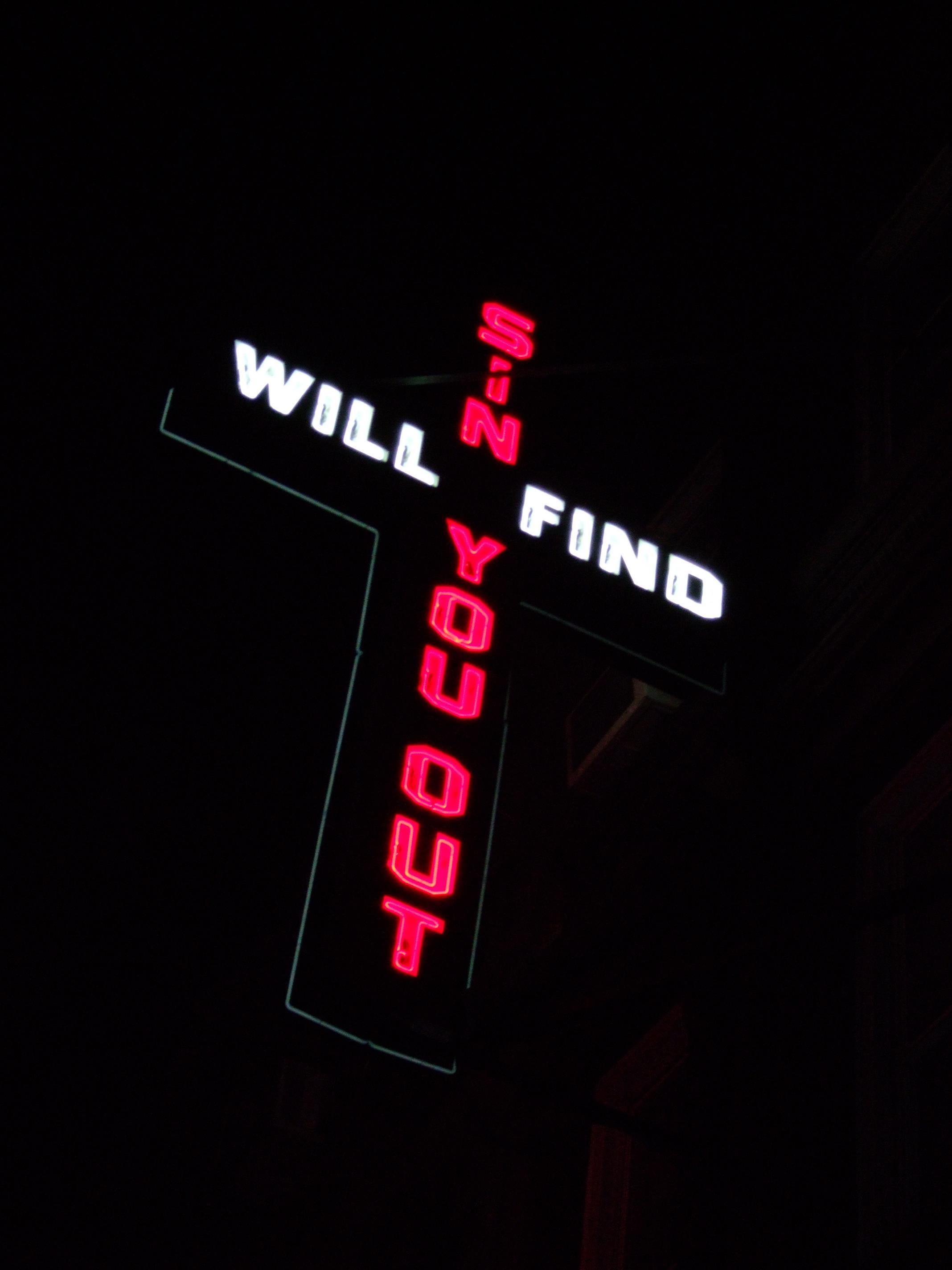 Sin Will Find You Out