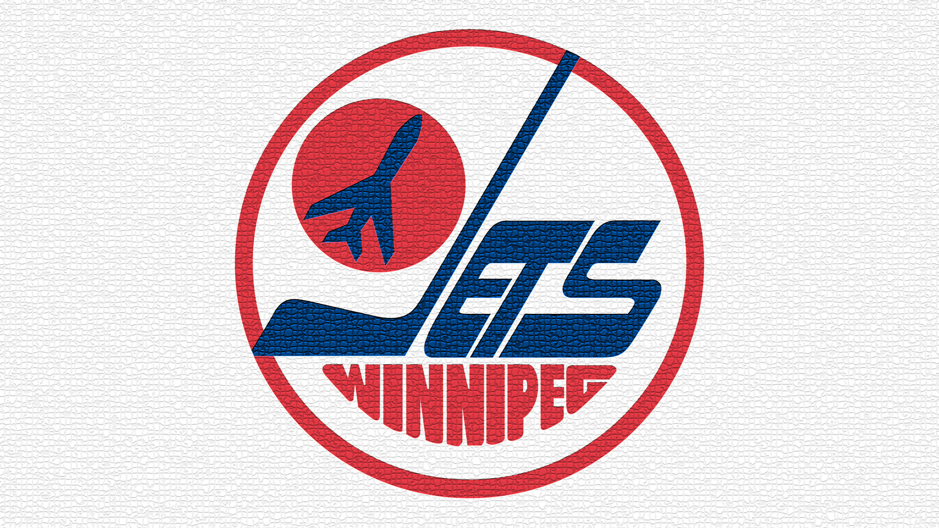 Winnipeg Jets' Away Logo 1980s