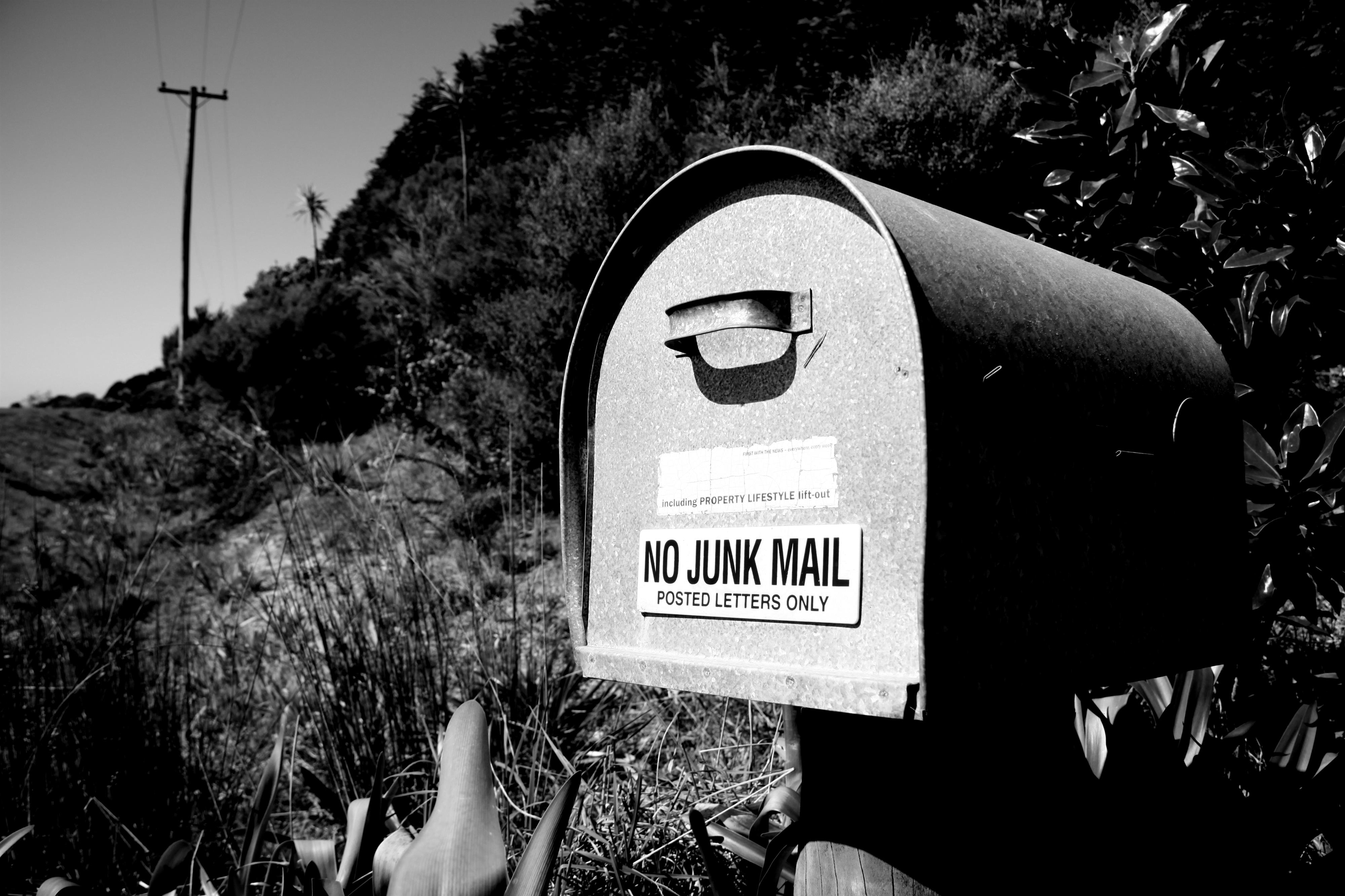 Message to the mail man