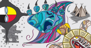 National Aboriginal Day Celebration Flag (2014)