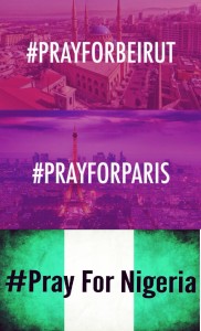 #PrayFor ...