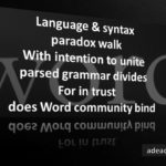 Language & Syntax