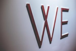We