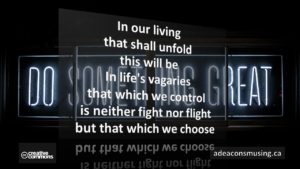 We Choose
