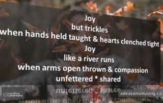 Joy ...