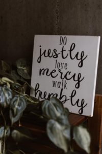 Justly - Mercy - Humbly