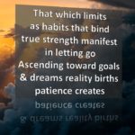 Patience Creates