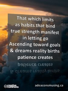 Patience Creates