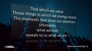 What We Are