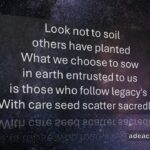 Scatter Sacredly