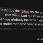 Manifest Compassion