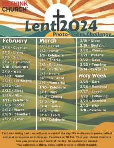#LentPhotoADay